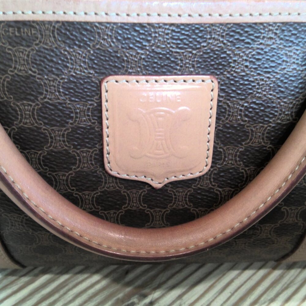 Celine Honeycomb Macadam Boston Bag - Picture 2 of 15